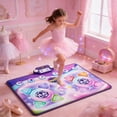 thumbnail image 4 of Hearth & Gear Interactive Dance Mat Educational For Kids With Music Lights And Learning Games Extra Large for Kids Kids Learning Animals Girl Kids Side by Side Battery Operated Kid Play Foot Piano Mat, 4 of 6