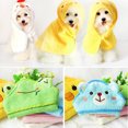 thumbnail image 2 of Cartoon Dog Bath Towel Thickened Frog Absorbent Dog Towel Puppy Bathing Towel, 2 of 10