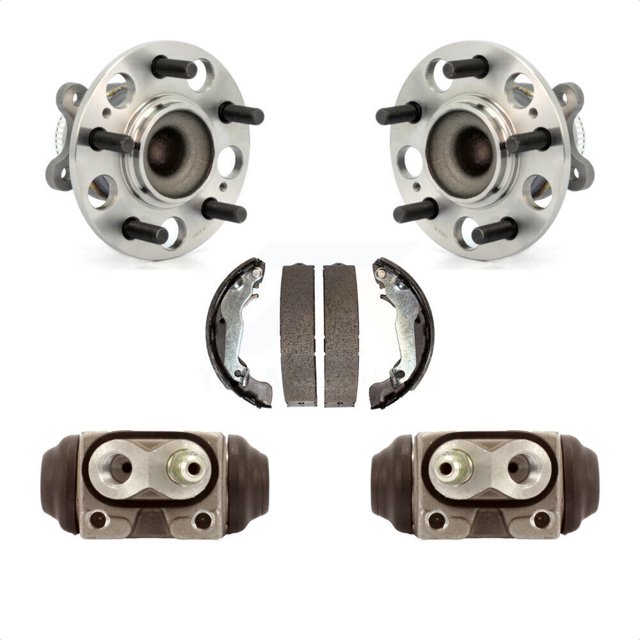 Transit Auto Rear Wheel Cylinders and Drum Shoes Hub Bearing Assembly Kit for Car Hyundai Elantra K7D-101711