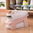 thumbnail image 3 of Wweixi ABS Anti-skid Shoe Stackers - Solution For Shoe Storage Needs Easy To Clean Storage Rack Durable Household Save Space grey 25*11.6CM, 3 of 6