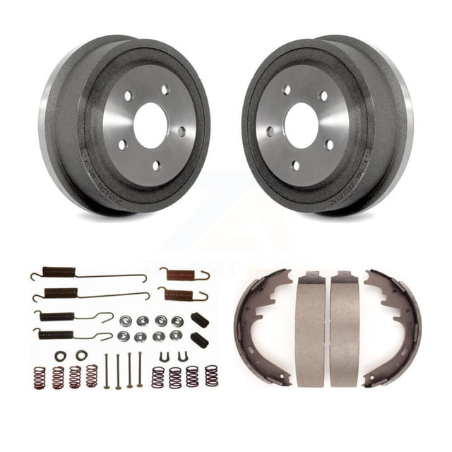 Transit Auto Rear Brake Drum Shoes and Spring Kit for Car 2000-2001 Dodge Ram 1500 K8N-100330