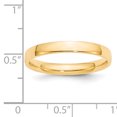 thumbnail image 3 of 14KY 3mm LTW Comfort Fit Band Size 9 Size 9, 3 of 3