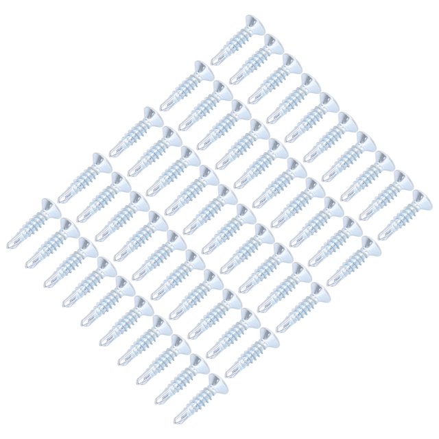 Screws Fastener, Galvanized Carbon Steel Self Drilling Screw Wide Application Clear Thread For Repair Flat Head,Roud Head,Truss Head