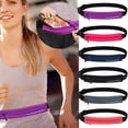 thumbnail image 4 of BKER Sac Banane pour Course à Pied pour Femmes et Hommes Sac Ceinture Bandoulière avec Sangle Réglable pour Randonnée Sport Voyage Noir, 4 of 6