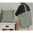thumbnail image 5 of Soimoi Gray Moss Georgette Fabric House Architectural Printed Fabric 1 Yard 42 Inch Wide, 5 of 5