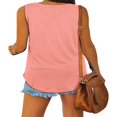 thumbnail image 4 of Women Vest V Neck Sleeveless Solid Color Casual Party Summer Tops, 4 of 9