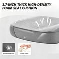 thumbnail image 2 of Chaise de Bureau Ergonomique à Dossier Lombaire avec Appuie-Tête et Accoudoirs Relevables, Chaise de Travail à Dossier Haut en Maille Respirante Pivotante pour Ordinateur, Capacité de Charge de 320 Lb, 2 of 10