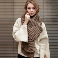 thumbnail image 4 of tredstone Foulards pour Dames à la Mode Doux et Confortables Cadeaux Attentionnés Foulard d'Hiver pour Femmes Grand Application Kaki, 4 of 6