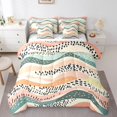 thumbnail image 1 of YST Geometric Wave Bed in a Bag 7-Piece Modern Abstract Art Bedding Set, Twin, 7 Count, 1 of 4