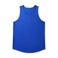 thumbnail image 1 of Timegard Mens Tank Tops Round Neck Sleeveless Athletic Tee Shirts Solid Color Casual Breathable Top, 1 of 3