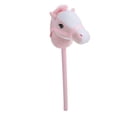 thumbnail image 2 of Plush Stick Horse, 27.56inch Stick Horse Plush Handcrafted Hobby Horse on A Stick, 2 Sound Effect Plush Horse Stick Toy with  Neighing Sounds, Stick Hobby Horse Riding Toy, 2 of 7