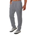 thumbnail image 1 of DPTALR Men's Casual Loose Solid Half Waist Pockets Long Pants, 1 of 9