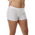 thumbnail image 2 of Underworks Womens Microfiber Compression Boy Shorts, 2 of 5