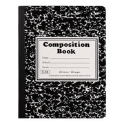 Trendy Tool Kit for Home, Wide Ruled Notebook Composition Notebooks Wide Ruled Composition Book Wide Notebook PaperSewn Binding Cover Assorted Colors