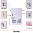 thumbnail image 2 of PestContro Deluxe Ultrasonic Rodent Repeller with Night Light, Indoor & Outdoor Rodent Control, Eco-Friendly Mouse & Rat Deterrent, 2 of 7
