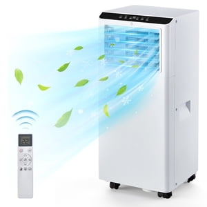 COZONY portatif Air Conditionneur, 8000 BTU 3-in-1 portatif AC W/ Déshumidificateur, 24H Minuterie, Kit d'échappement de ventow, Télécommande, refroidit jusqu'à 250-350 pieds carrés pour la maison, bureau