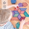 thumbnail image 2 of CONNETIX Magnetic Tiles, Pastel Shape Expansion Pack, 48 Pieces, 2 of 6