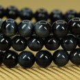 thumbnail image 3 of Bracelet Extensible Unisexe en Perles Rondes de 6 mm en Oeil de Tigre Bleu Naturel, 3 of 5