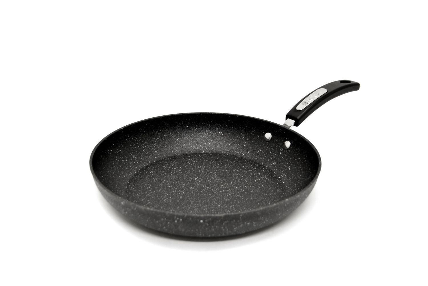 Starfrit The Rock 10" (26cm) Non-Stick Fry Pan - Durable Forged Aluminum - Oven Safe - PFOA Free - Easy to Clean - Black