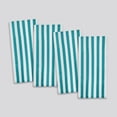 thumbnail image 1 of Mainstays Cabana Stripe Decorative Beach Towels, 4-pack, Teal, 1 of 5