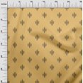 thumbnail image 2 of oneOone Georgette Viscose Fabric Geometric Ikat Printed Fabric 1 Yard 42 Inch Wide, 2 of 4