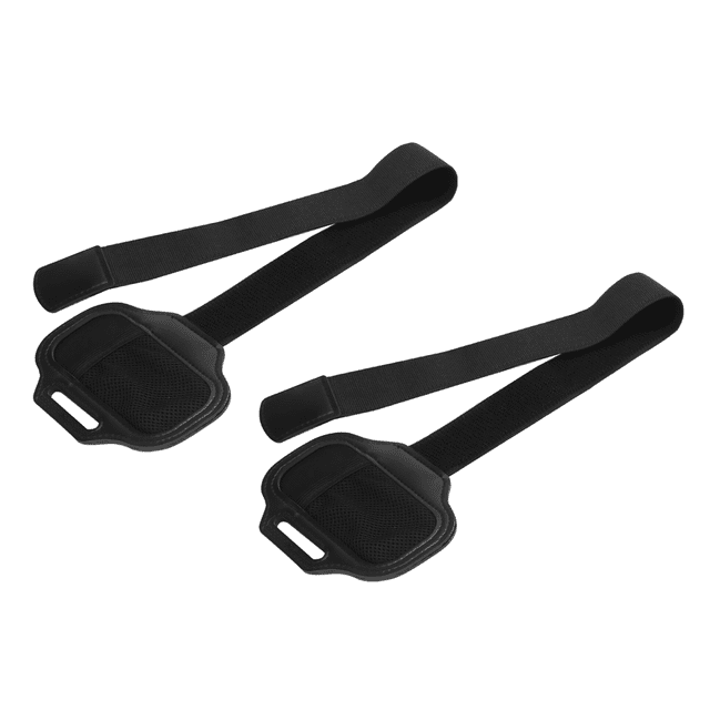 NATEFEMIN Sangle de Jambe à Anneau pour Switch OLED Joy-Con Ajustable Sécuritaire Confortable Libération Mains Légère Respirante Noir Adulte Enfant