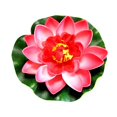 thumbnail image 1 of 1x Artificial Fake LotusLeaf Water Lily Floating Leaves Garden Pool Decor F5I3, 1 of 1