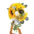 thumbnail image 5 of thinsony Handmade Wedding Bride Bouquets flower for Anniversary Party Ceremony, 5 of 5