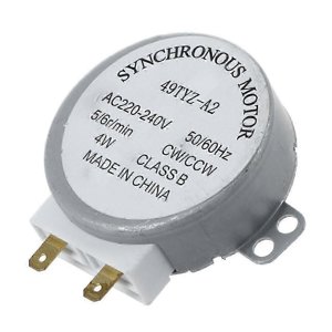 AC 220-240V 50/60Hz 5/6RPM 4W Moteur tournant synchrone pour four à micro-ondes
