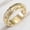 GDL2, variant on TopLLC Rings 14k Yellow Gold Plated Suspended Carved Rose Flower Ring End Ring For Women, Tail Ring, Valentine's Day Gift a Ring