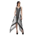 thumbnail image 1 of Moomaya Robes d'Été à Dos Nu pour Femmes Robe Imprimée à Ourlet en Foulard pour Femmes, 1 of 4