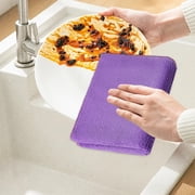 Fwttom Kitchen Dishcloths, Thickened Rags Kitchen Dishcloths Absorbent Wiping Table Wiping Car Cleaning Towel