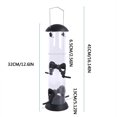 thumbnail image 3 of Hummingbird Feeder Unique Design Feeding System with Bright Transparent Tube, 3 of 9