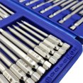 thumbnail image 4 of Amdohai 50Pcs Long Screwdriver Bits Set 49Pcs 75mm Cr-V Screwdriver Bits + 1Pc Magnetic Bit Holder with Storage Box, 4 of 7