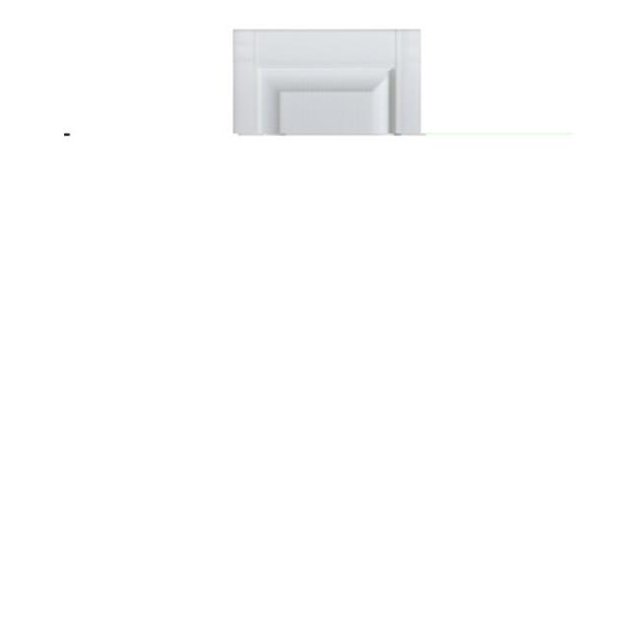 Volets Décoratifs Extérieurs à Panneau Surélevé Premier, Peignables - 15 x 63 Po