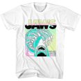 thumbnail image 1 of Jaws Neon Waves White Adult T-Shirt 4Xl, 1 of 2