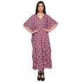 thumbnail image 1 of Moomaya Kaftan pour Femmes, Tenue d'Intérieur de Vacances, Robe Maxi, Robe Africaine pour Femmes - XS-M, 1 of 6