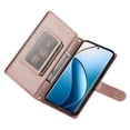 thumbnail image 4 of GANGXUN Étui à Rabat en Cuir pour Realme 12 Pro - Sangles Longues et Courtes, design Portefeuille, 4 of 5