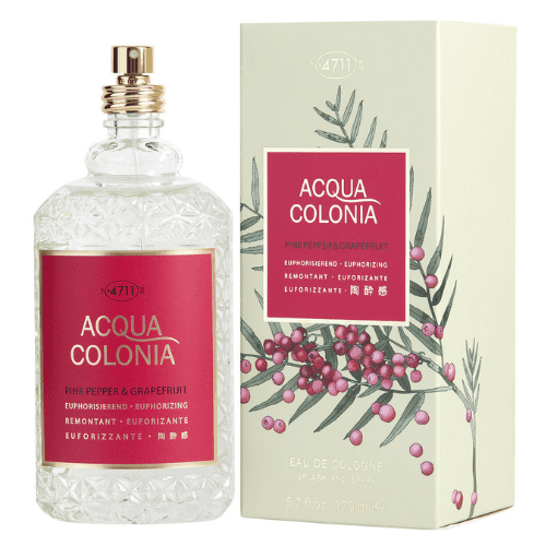 4711 Acqua Colonia Pink Pepper & Grapefruit Eau de Cologne en Vaporisateur 170 Ml/5,7 Oz