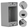 thumbnail image 4 of Power Outlet Box, NEMA 10-50R 14-50R High Strength Socket Box Dust  Aluminum Alloy With Screw For Warehouse For Outdoor, 4 of 8