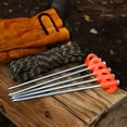 thumbnail image 4 of Screw In Tent Stakes Newest Tent Stakes Ground In Glow Tent Camping Stakes Hex Tent Stakes Metal Tent For Camping Garden Camping Cooking Winter Car Gear for Camping Cool Camping Camping Gears Compact, 4 of 4