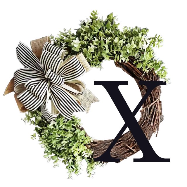 RKSTN Fall Decorations for Home Last Name Year Round Front Door Wreath,Decorative Hanging Plaques In Front Of The Door Decorations