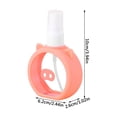 thumbnail image 3 of Cartoon Silicone Spray Bottle Travel Portable Transparent Cat Pig Spray Bottle Creative Toner Dispenser Bottle, 3 of 6