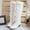 B-White, variant on Kcodviy High Knee Riding Boot Socks Women Knee High Boots Heels Flat Thigh High Stretch Boots for Women Winter Women's Boots
