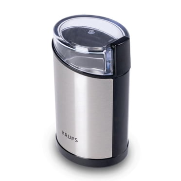 KRUPS Electric Fast-Touch, Stainless Steel Coffee and Spice Grinder, 12-Cup