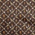 thumbnail image 1 of oneOone Polyester Spandex Brown Fabric Cowboy Sewing Craft Projects Fabric Prints By Yard 56 Inch Wide-aA, 1 of 5