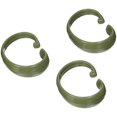 thumbnail image 2 of "C" Type plastic shower curtain hooks in Sage, set of 12, 2 of 2