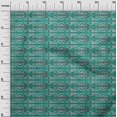 thumbnail image 3 of oneOone Velvet Aquamarine Green Fabric Block Craft Projects Decor Fabric Printed By The Yard 58 Inch Wide-76, 3 of 5