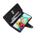 thumbnail image 5 of Case for Samsung Galaxy A70/A70S Magnetic Leather Zipper Wallet Cover Card Holder, 5 of 5