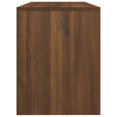thumbnail image 3 of vidaXL Dressing Stool Brown Oak 70x35x45 cm Engineered Wood, 3 of 4